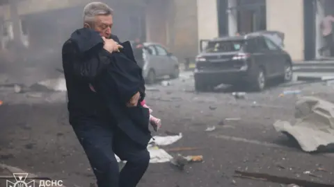 Tragic Strike in Ukraine: Children Among the Casualties Following Intensified Russian Attacks