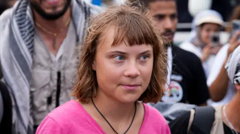 Greta Thunberg's Gaza Flotilla Makes a Stop in Tunisia