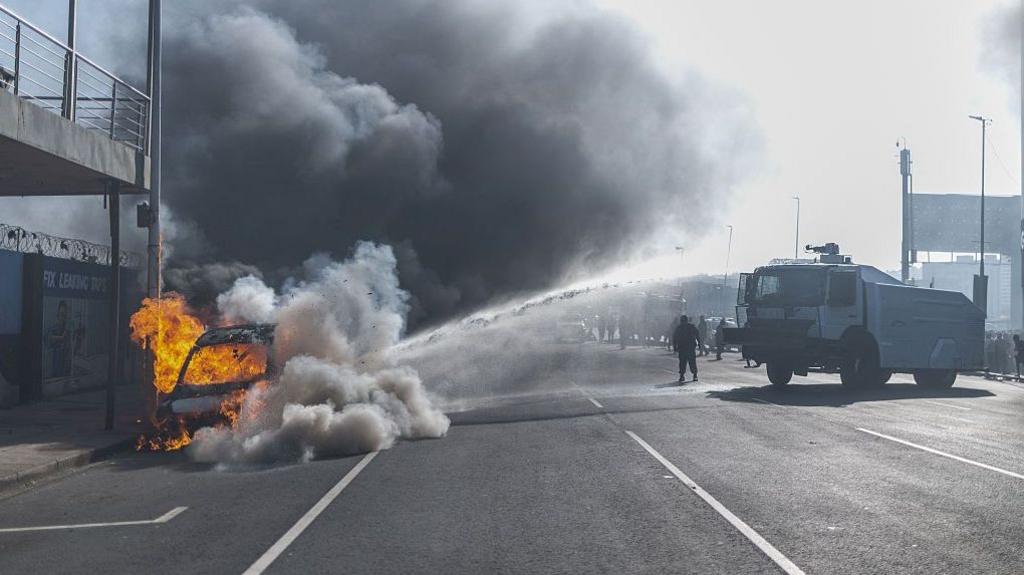 Cars Torched and Shops Looted as South African Anti‑Immigration Protests Turn Violent