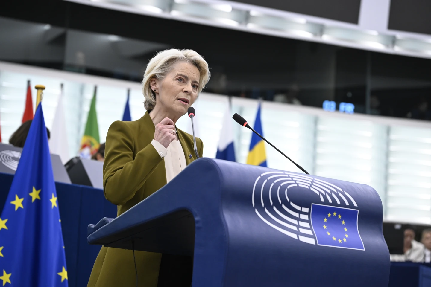 EU's Ursula von der Leyen Calls for Sanctions on Israel Amid Gaza Crisis