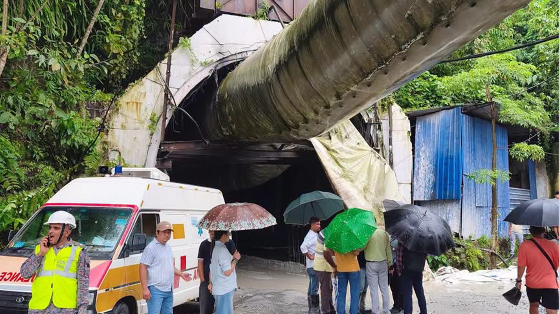 Sikkim Tunnel Collapse: 12 Workers Killed, 13 Still Missing
