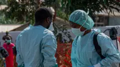 Ebola patient and her mother missing after armed men storm DR Congo hospital