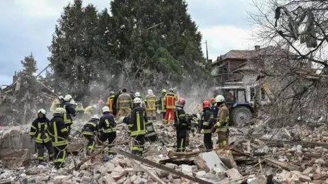 Deadly Russian Missile and Drone Attack Leaves Five Dead in Ukraine