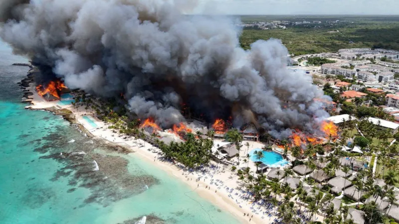 Fatal Blaze at Luxury Resort Engulfs Bayahibe