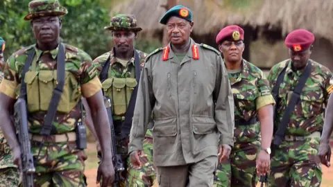 Behind the Scenes: Uganda's Shadow Army Securing Museveni's Grip on Power