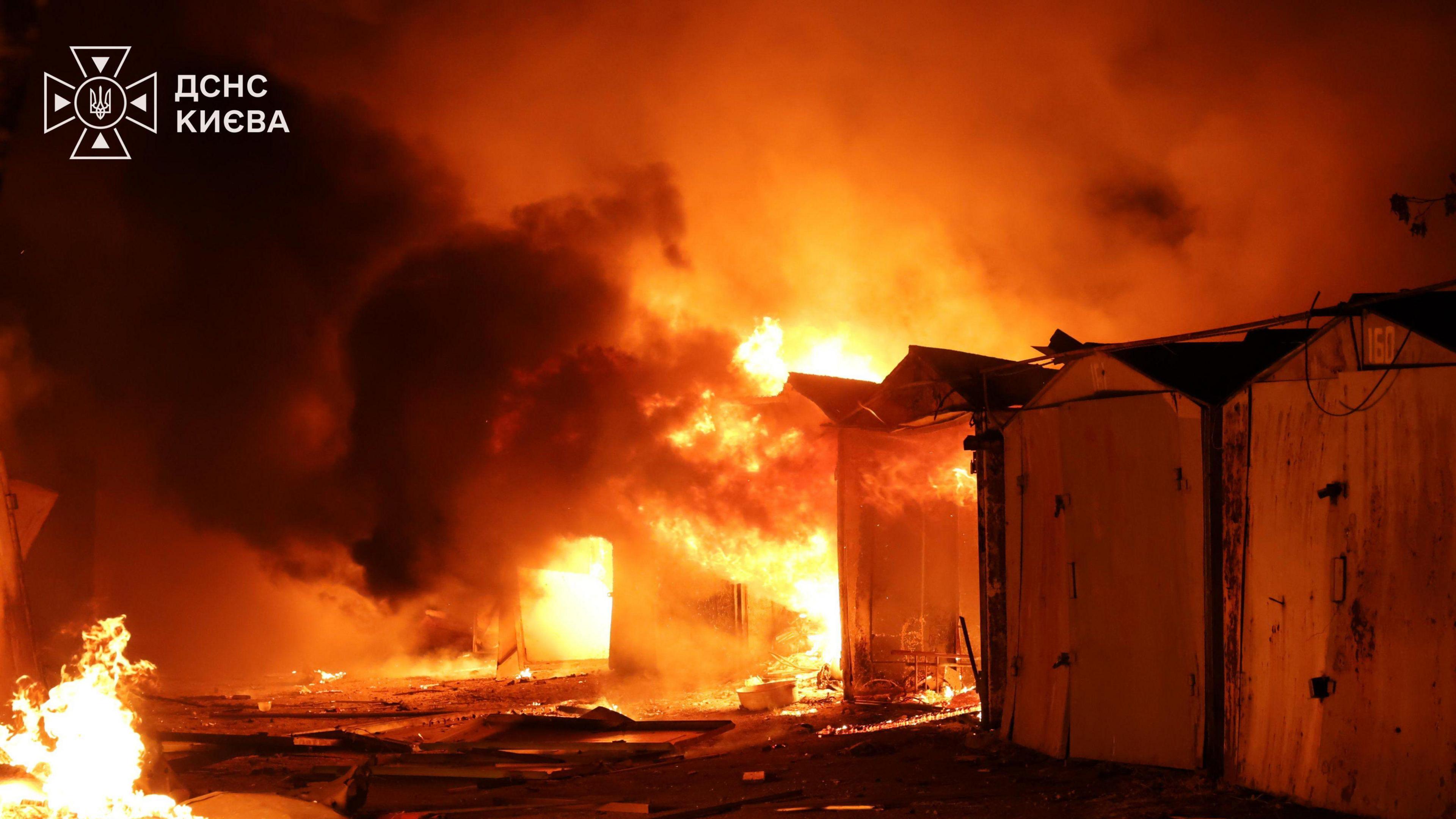 Three killed, a child among them, as rockets strike Kyiv outskirts
