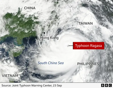 Southern China Faces Mass Evacuations Ahead of Super Typhoon Ragasa