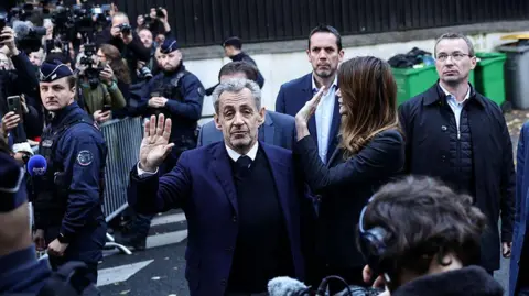 Nicolas Sarkozy Begins Prison Sentence for Campaign Finance Conspiracy
