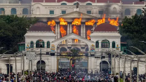 Nepal's Parliament Erupts in Flames Following PM's Resignation Amid Anti-Corruption Fury