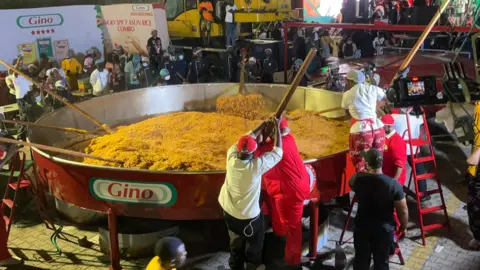 Hilda Baci Aims for Guinness Record with Giant Jollof Rice