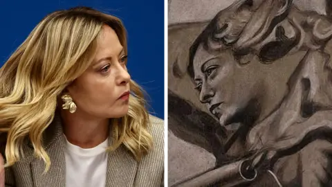 Controversy Erupts Over Angel Fresco Resembling Prime Minister Meloni