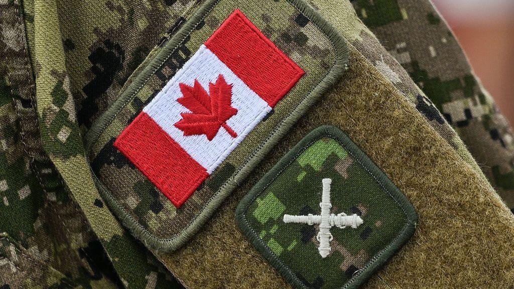 Fire near Canadian military base