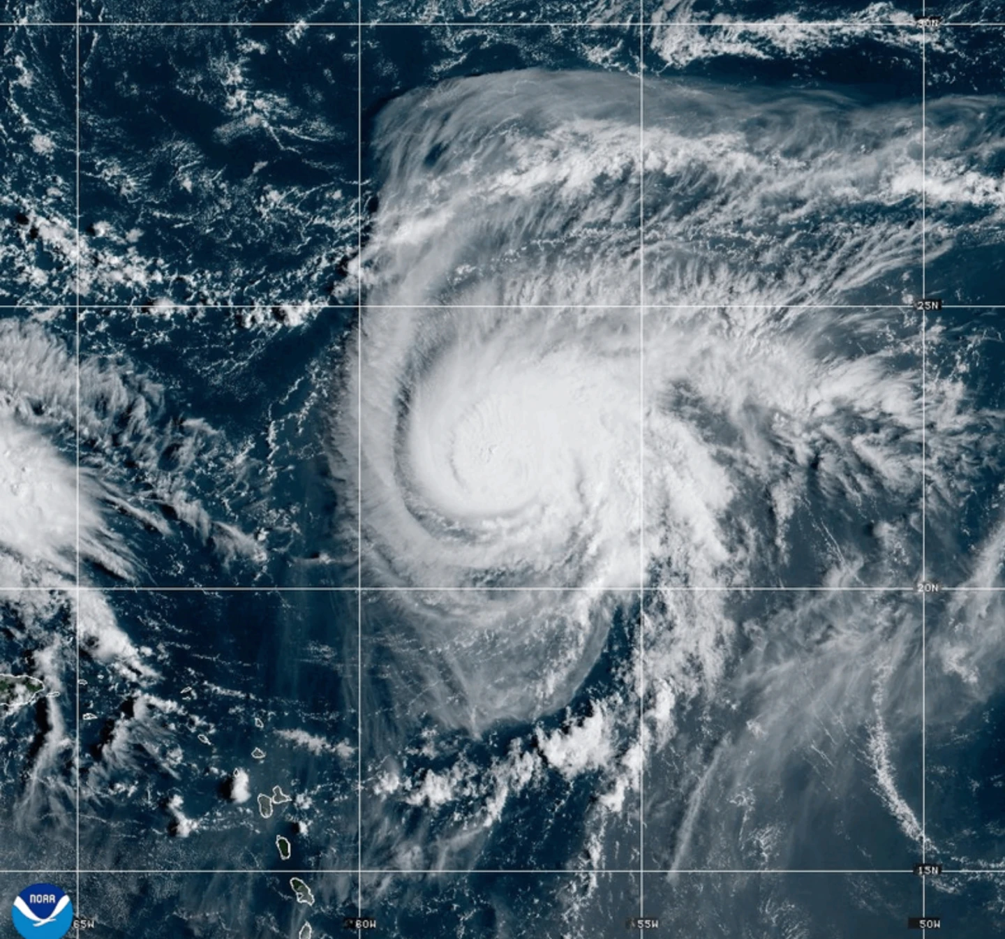 Tropical Storm Imelda Looms Over the Southeast as Hurricane Humberto Weakens