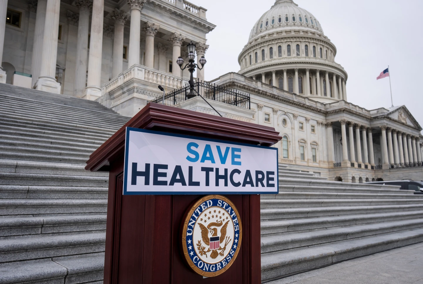 U.S. Government Shut Down as Health Care Funding at Stake