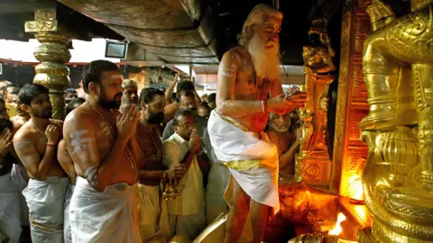 Controversy Erupts at Sabarimala Temple Amid Gold Theft Allegations