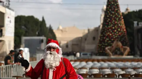 Bethlehem Celebrates Christmas with Lights Amid Ongoing Conflict