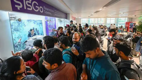 Travel Havoc in India as IndiGo Cancels Hundreds of Flights Amid Pilot Shortages