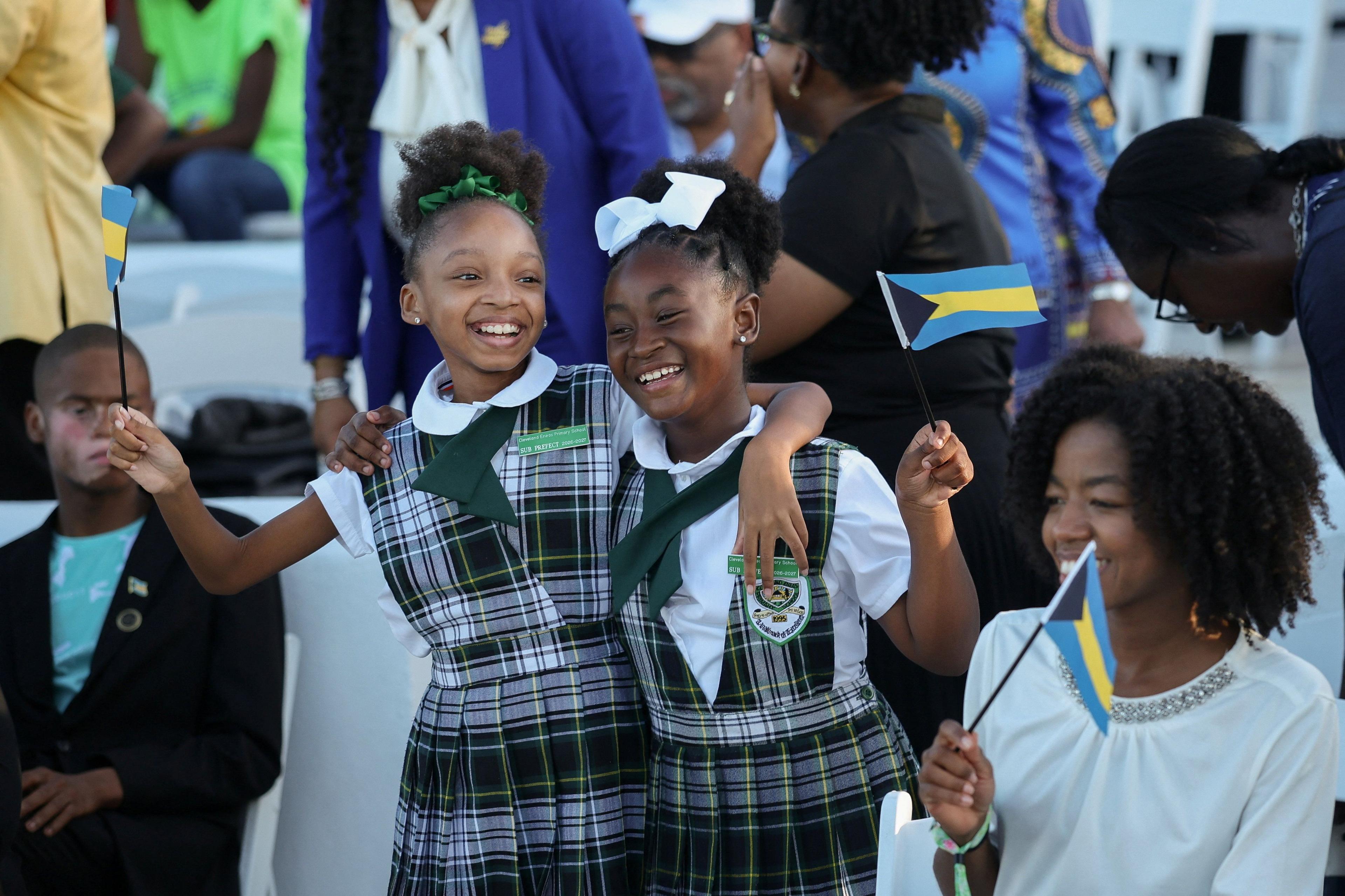 King Charles III speaks at youth rally in Nassau