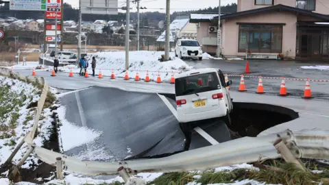 Powerful 7.5 Magnitude Quake Rocks Northern Japan, Injuring Dozens