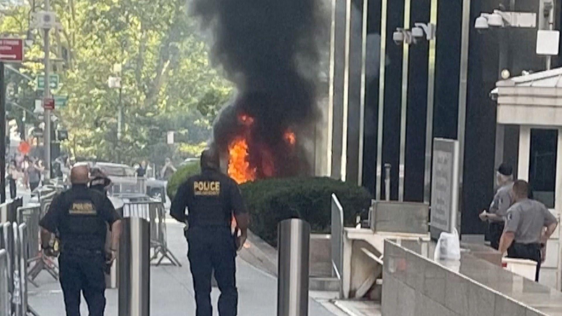Ex‑Army Veteran Ignites Fire Outside FBI HQ in NYC, Arrested