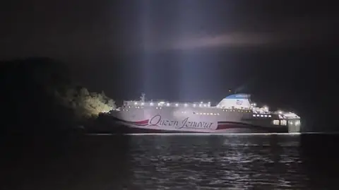 Ferry with 267 People Runs Aground Off South Korea's Coast