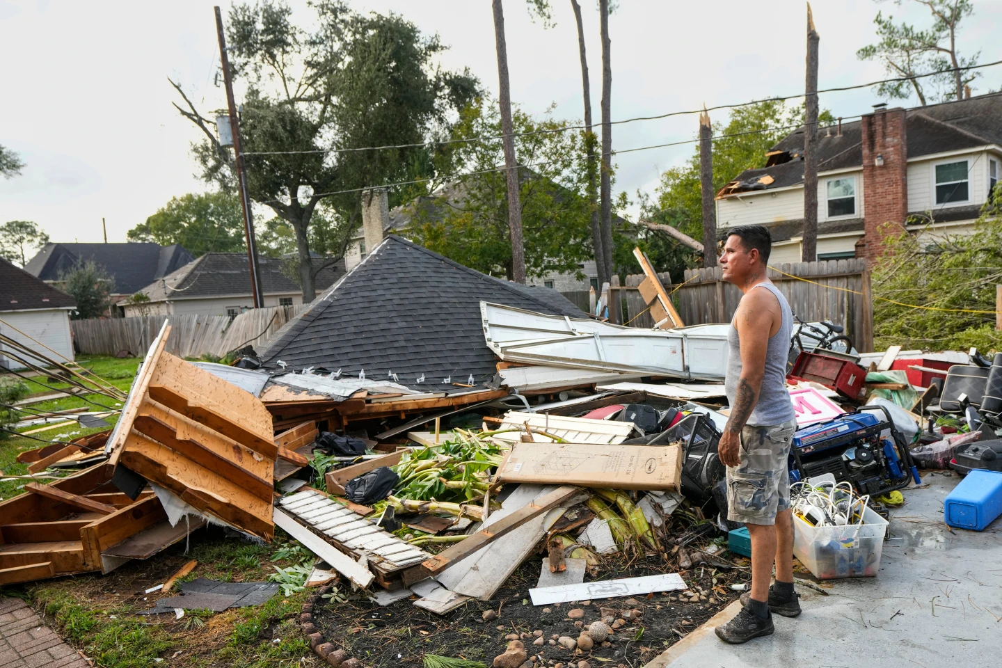 Tornado Strikes North of Houston, Causing Significant Damage