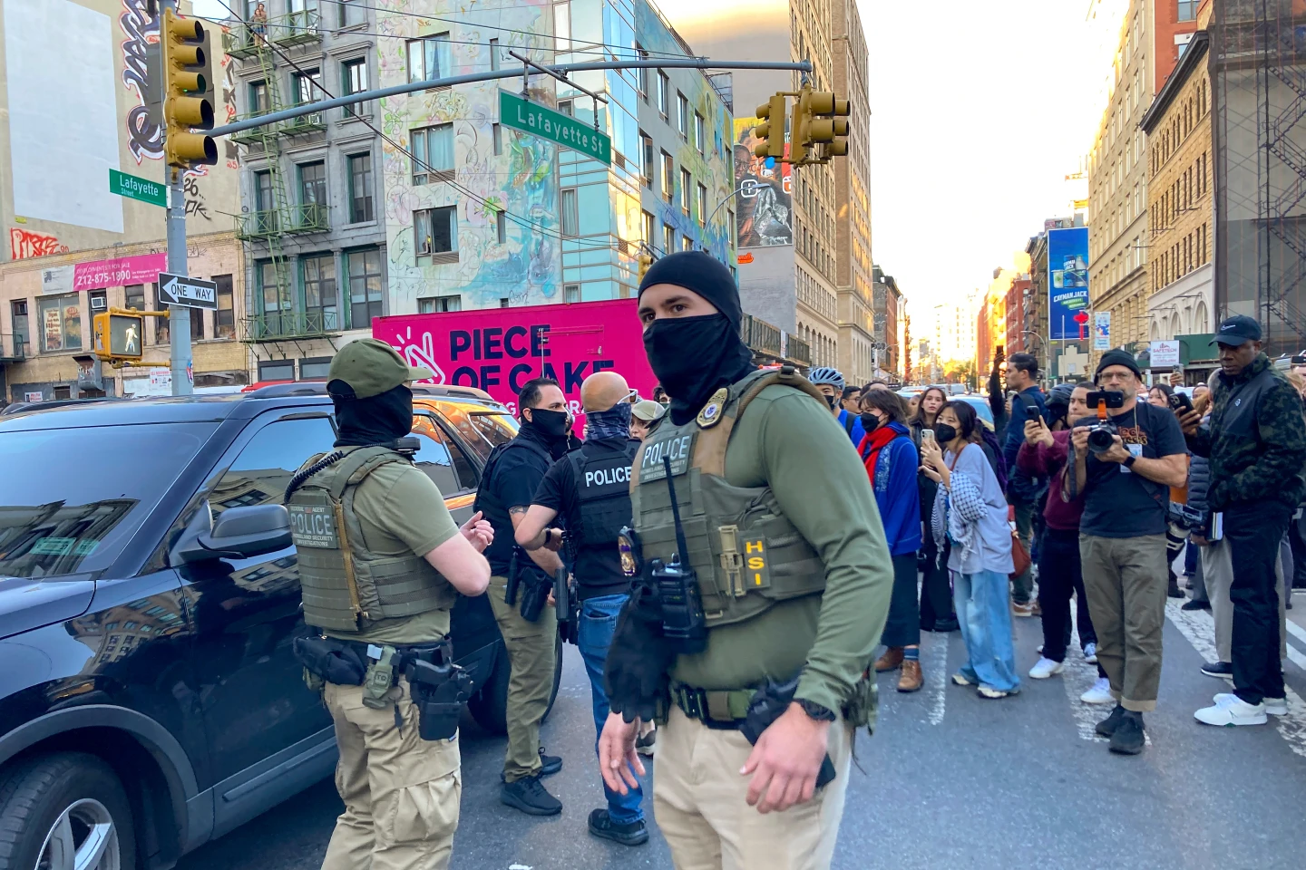 Protests Erupt in Manhattan Following Immigration Raids on Canal Street