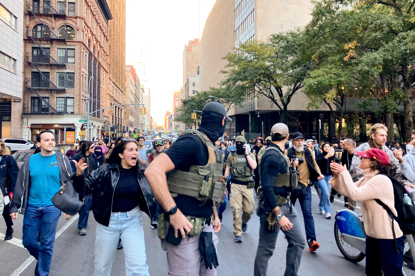 Chaos Ensues as NYC Immigration Sweep Face Protests