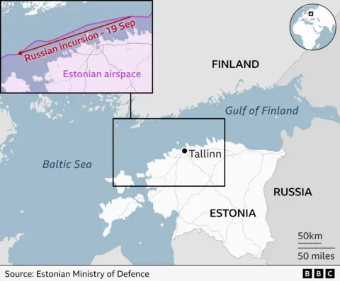 Estonia Calls for NATO Consultation Amid Russian Airspace Violations