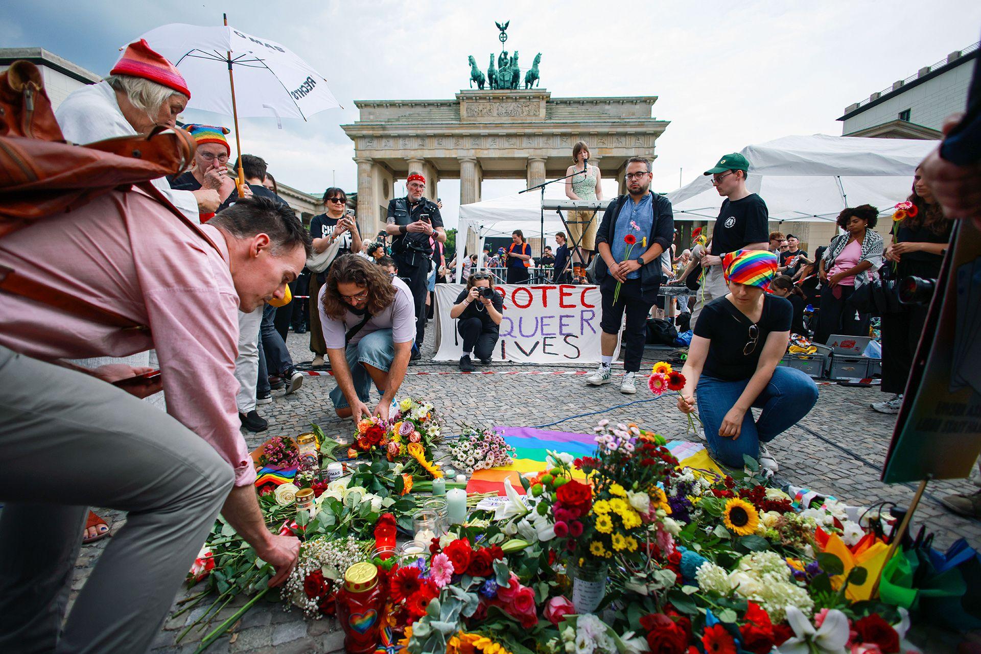 Berlin Pride attack suspect shot dead as police hunt ends