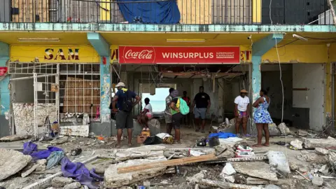 Desperation Grows in Jamaica as Hurricane Melissa Leaves Town in Ruins