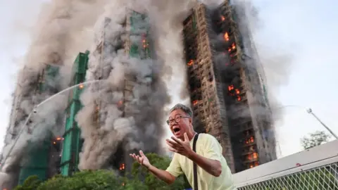 Tragedy Strikes: Fire Claims Lives in Hong Kong Tower Blocks