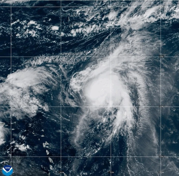 Hurricane Humberto Forms in Atlantic, Gabirelle Transitions Near Azores