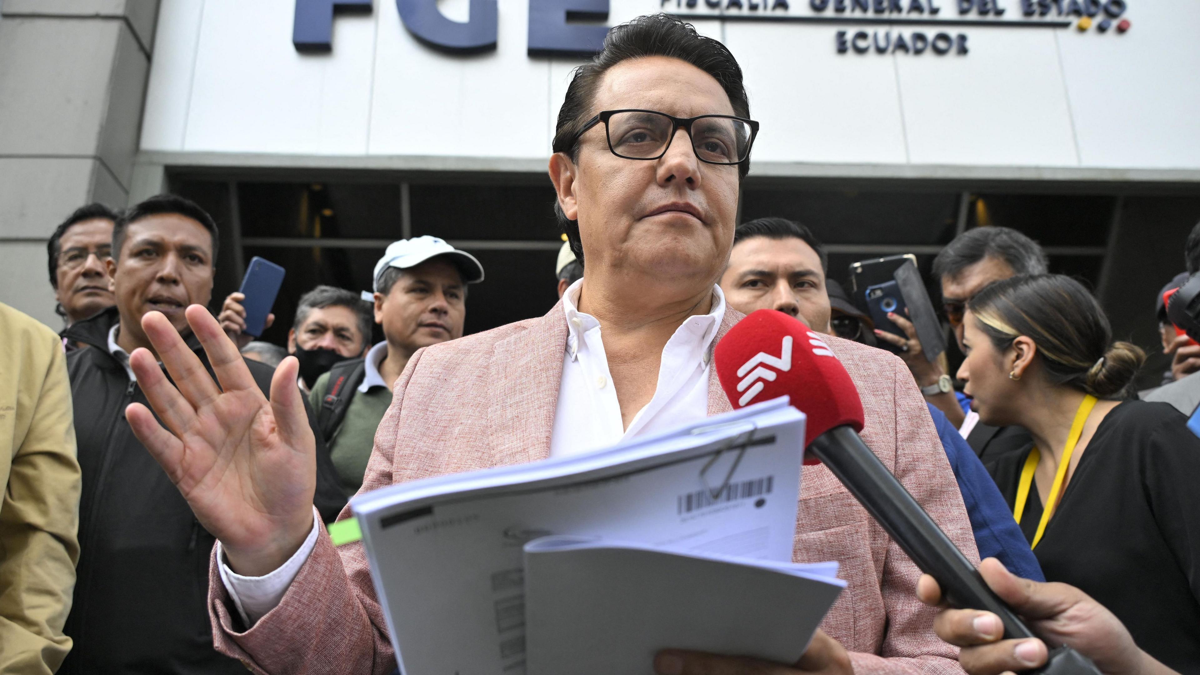 Ecuador Charges Former Interior Minister Over 2023 Presidential Candidate Murder