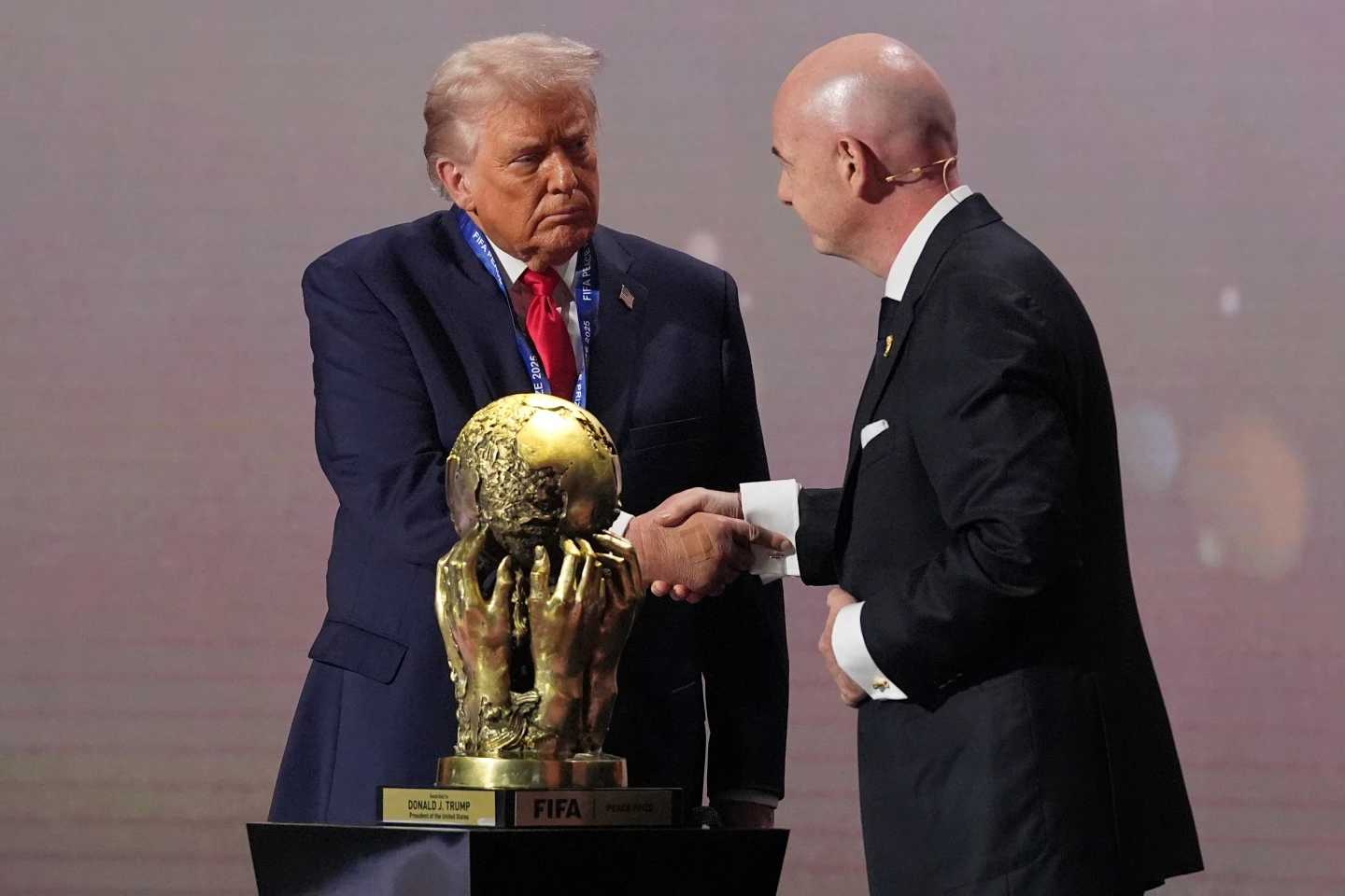 Trump Receives FIFA Peace Prize at World Cup Draw
