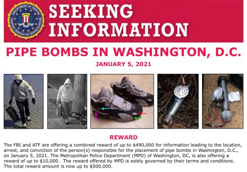 FBI Arrests Suspect in Jan. 6 Pipe Bomb Investigation After Nearly Five Years