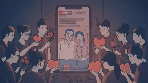 Virtual Parents: A TikTok Couple Gives Shanghai Tech Worker solace amid family pressure