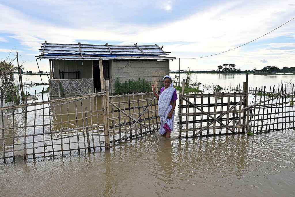 97‑Year‑Old Escapes Assam Flood on Banana Raft